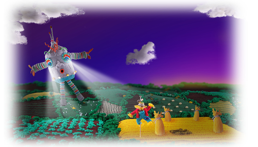 The Mothership, a little Spaceship